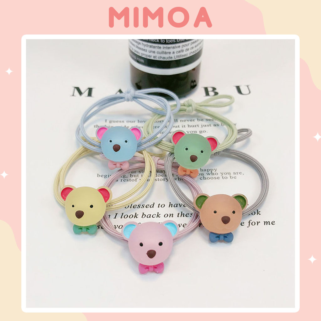[SET 5] Dây cột tóc chú gấu cute