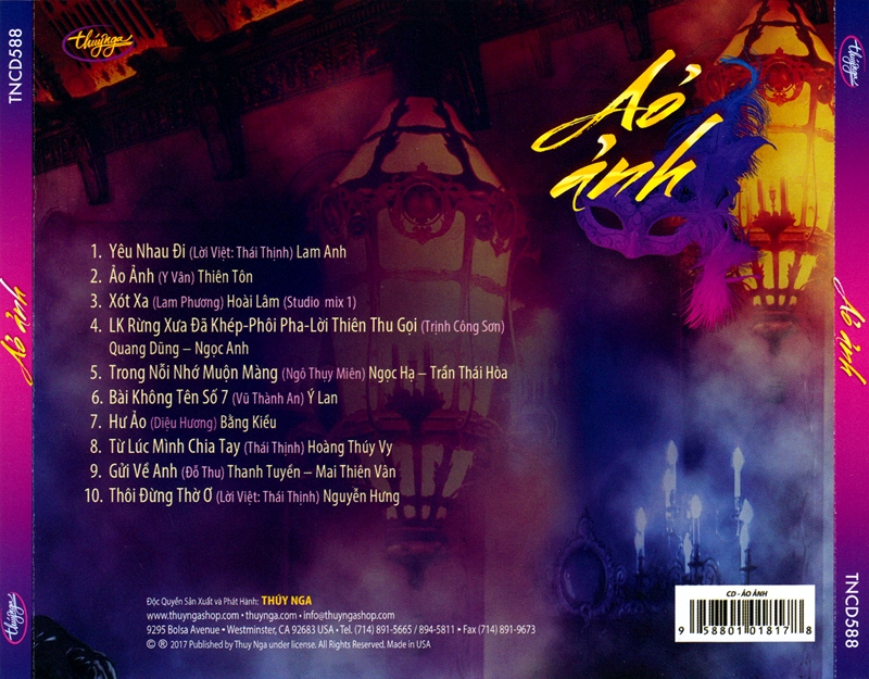 Thúy Nga CD588 - Ảo Ảnh