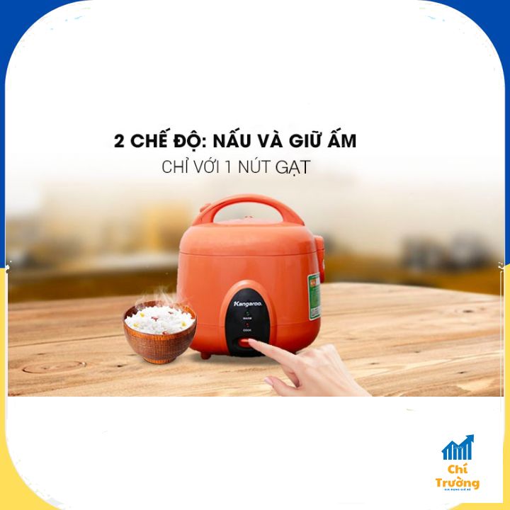 [NỒI CƠM ĐIỆN]: Kangaroo 1.2 lít KG826S