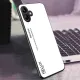 Phone case Samsung A06 Gradient Mirror Tempered Glass Protector Hard Back Cover Galaxy A06 Case. 