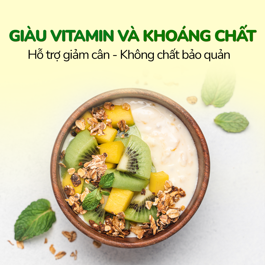 Granola Multigrain hàng xuất khẩu Dan D Pak 800gr