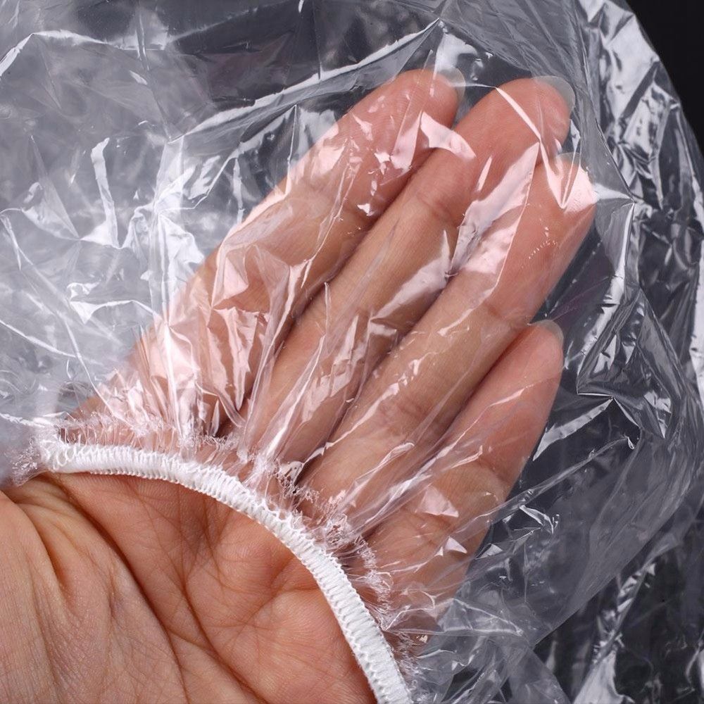 【WEJA】HESONG Disposable Backpack Rainproof Cover Transparent Plastic Knapsack Rain Cover Portable High Quality Rucksack Raincover. 