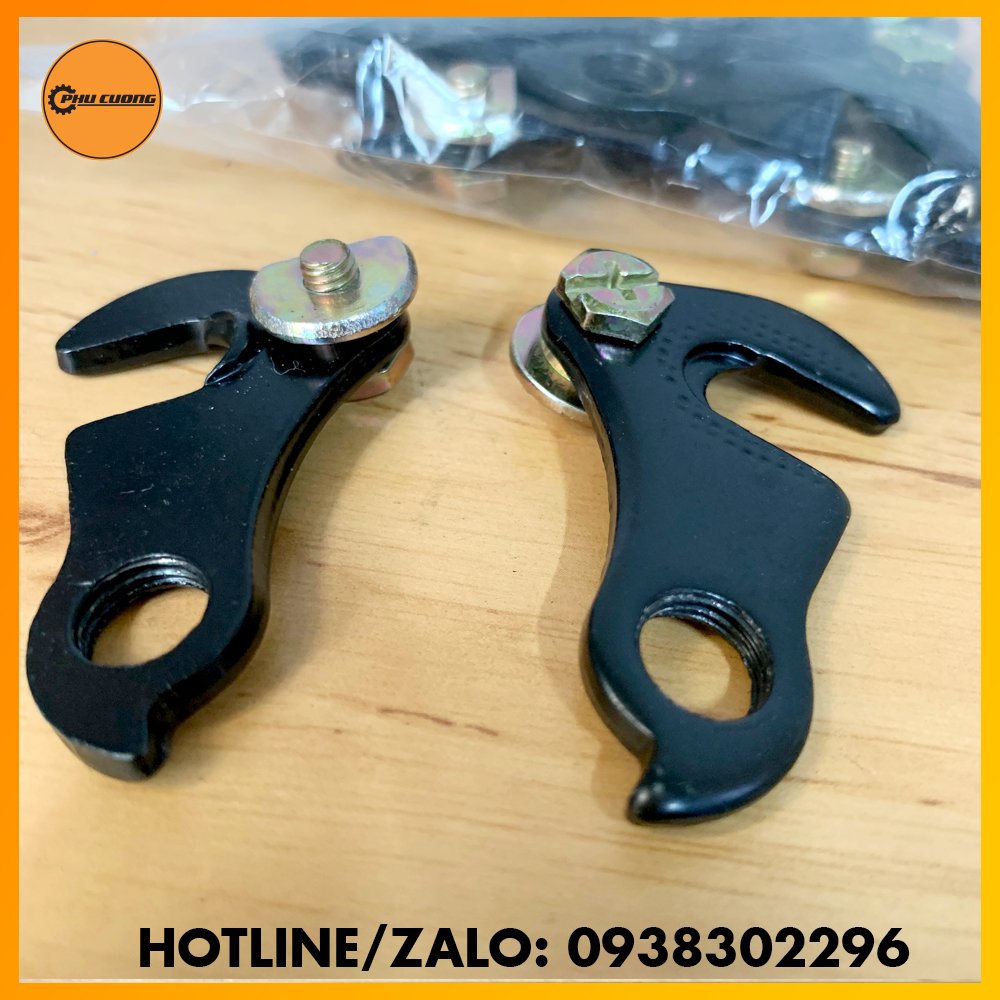 Móc cùi đề xe đạp thể thao - Bát cùi đề sắt gắn cốt sau xe đạp