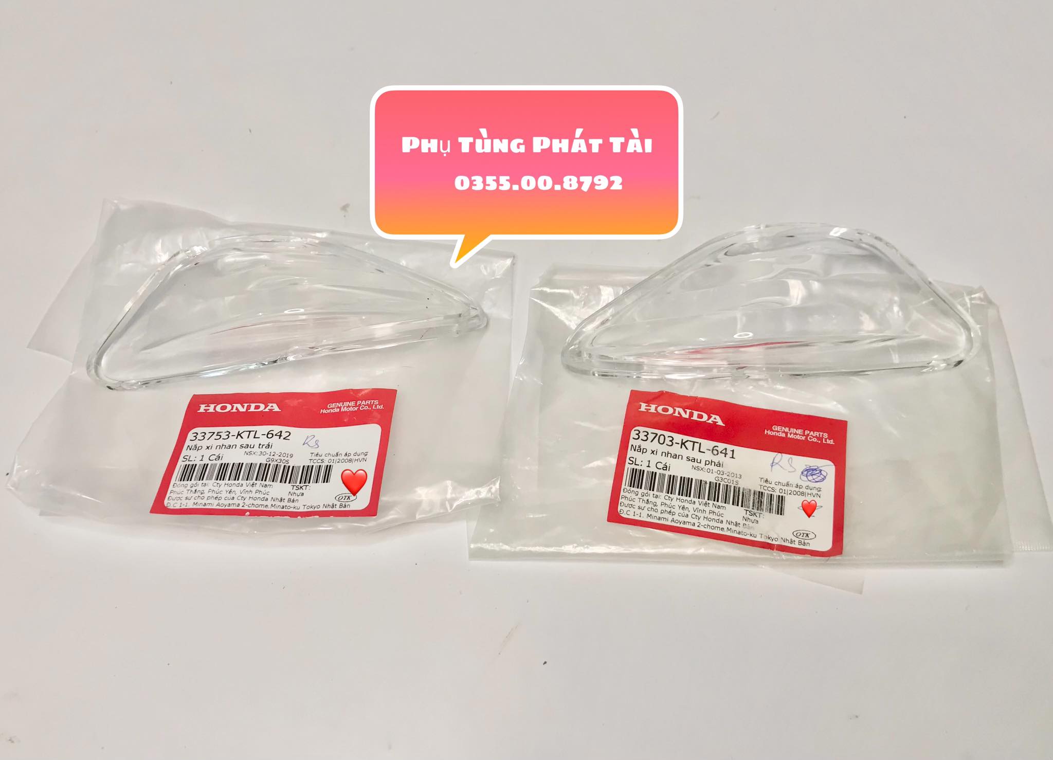Chụp xi nhan sau wave a100 - s100 - rs chính hãng honda