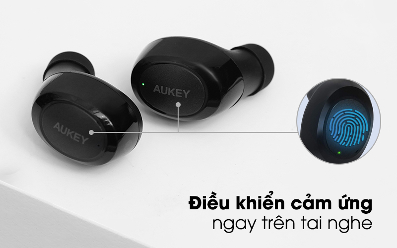 Tai nghe Bluetooth True Wireless Aukey EP-T16S Đen FullBox
