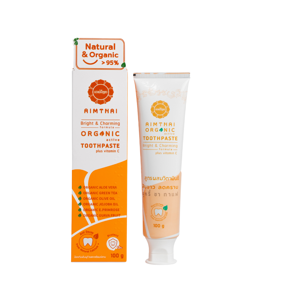 Aimthai organic toothpaste-herbal toothpaste from Thailand