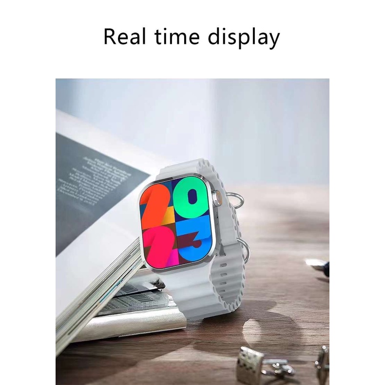 2023 smart watch v9 max for men/women amoled hd screen nfc health monitoring ip67 waterproof for android ios