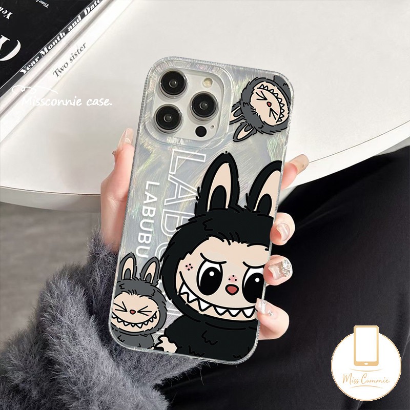 Pop Mart Labubu A Cute And Popular Brand Compatible For Oppo A18 A57 A16s A38 A78 A17 A15 A53 A12 A58 A54 A95 A76 A16 A5 A7 A74 A92 A77 A96 A33 A17K A31 A16 A9F A3s A5 A16 A3 Feather Yarn Smooth Card Cover. 