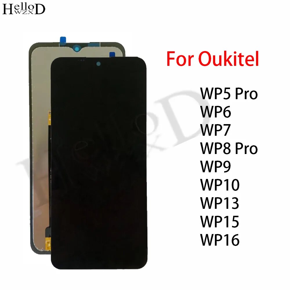 5.5 inch Tested For Oukitel WP5 LCD Display and Touch Screen Digitizer  Assembly Replacement for Oukitel wp5 pro display lcd