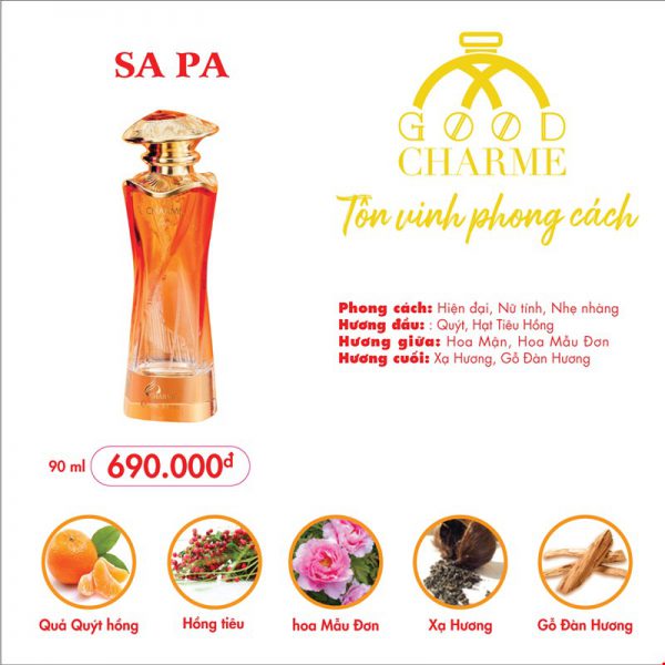 Nước hoa nữ Sapa 90ml