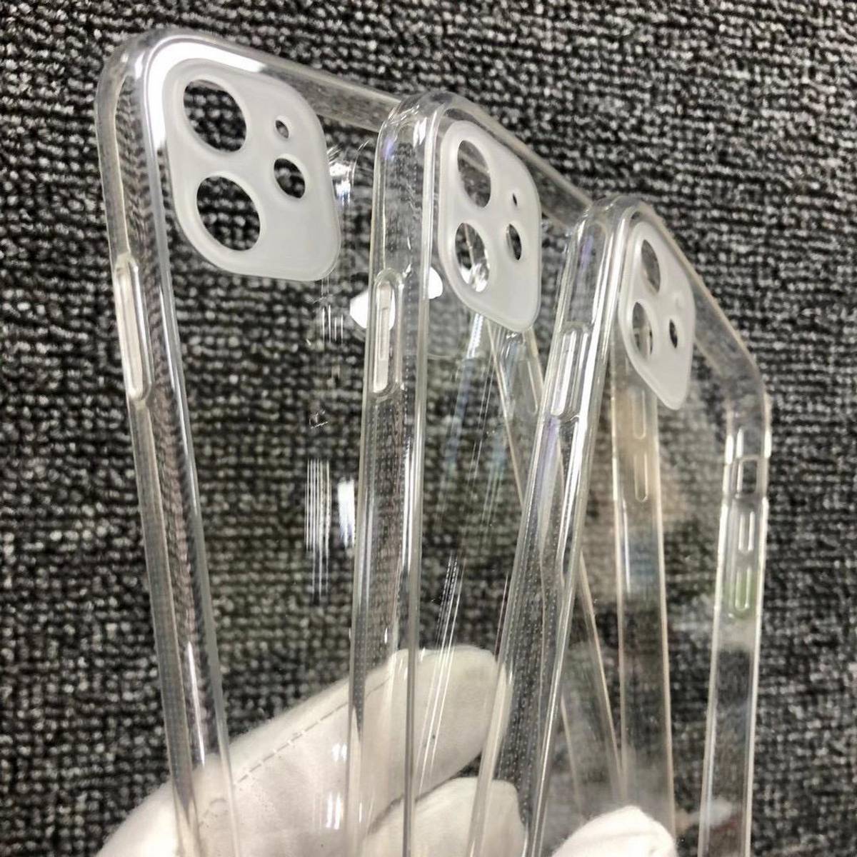Apple iPhone 12 Pro Back Cover Transparent Soft Silicone Camera Protection Case Cover For Apple iPhone 12 Pro
