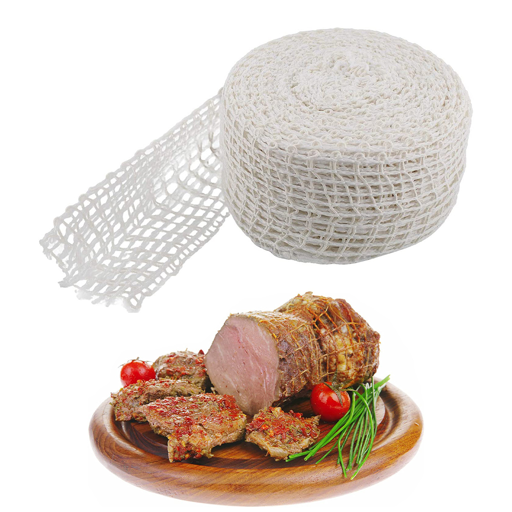1/2/3 Meter Cotton Meat Net Ham Sausage Roll Net Roll Hot Dog Marinated ...
