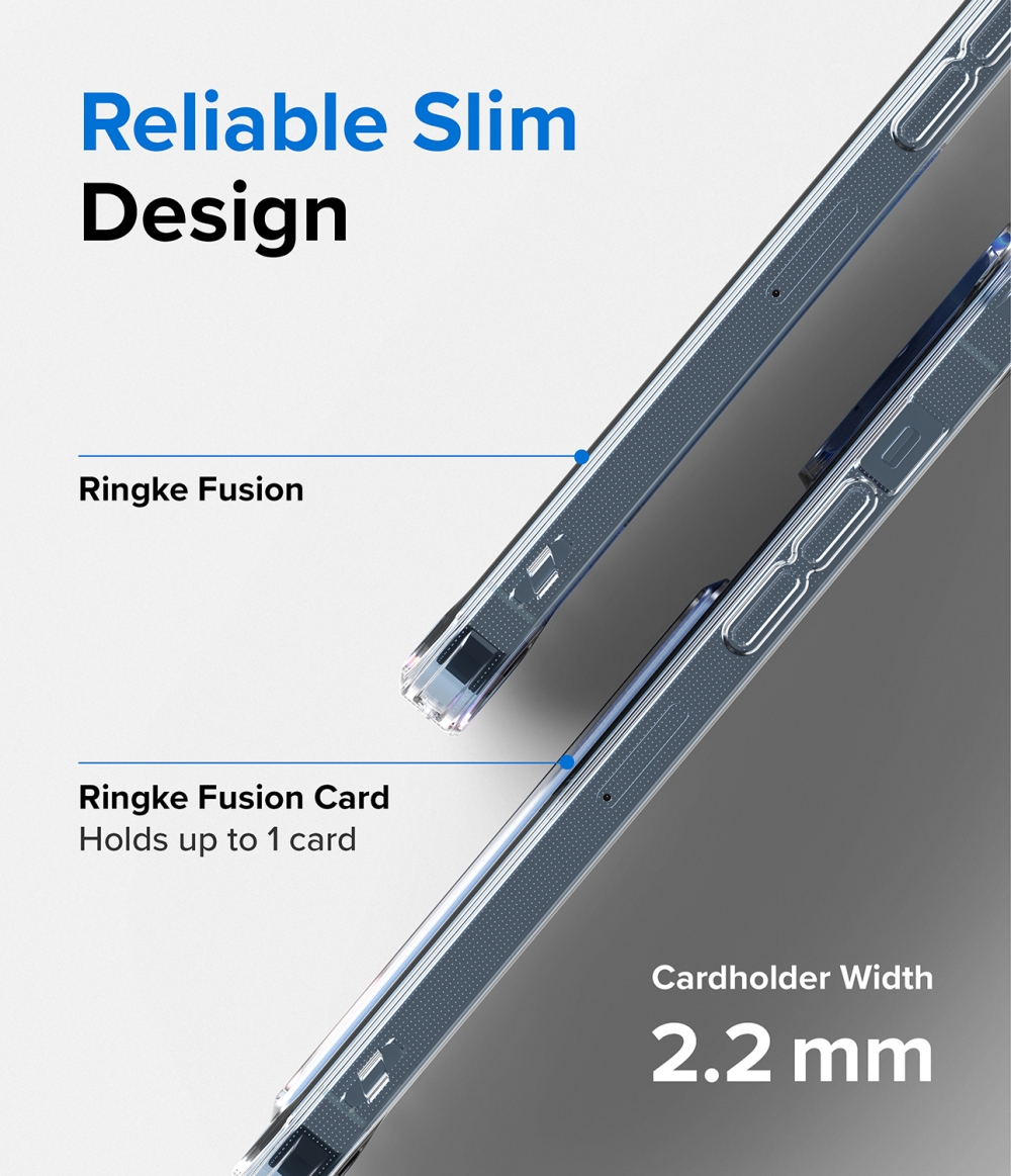 Ốp lưng iPhone 13 Pro Max Ringke Fusion Card Hàn Quốc