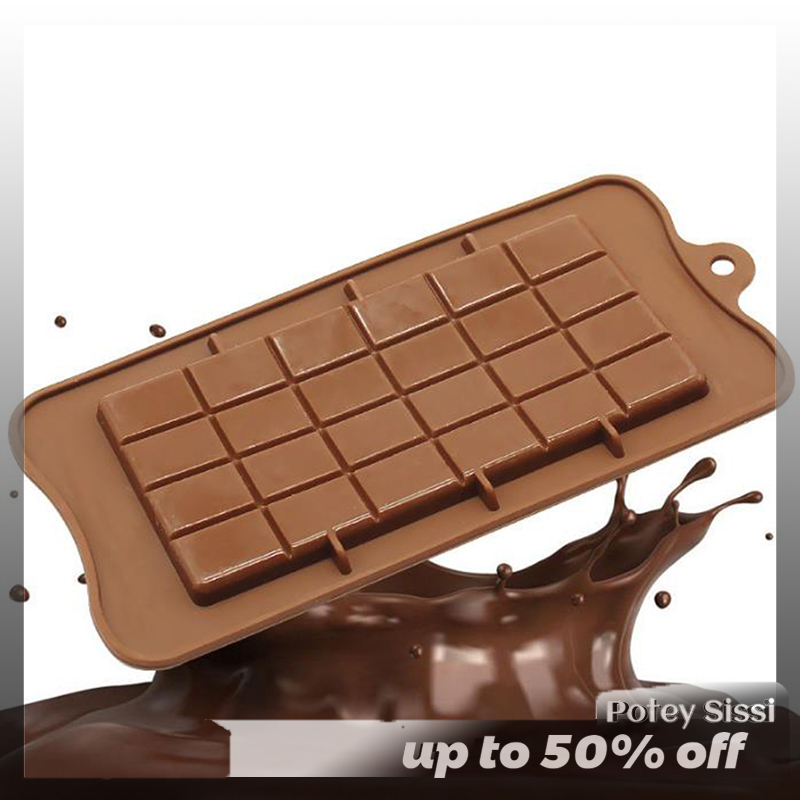 Potey Silicone Chocolate Cake Mould DIY Decorating Tools Candy Cookies Baking Mold