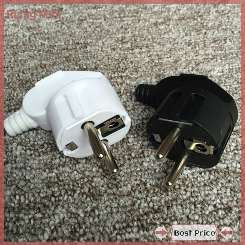 Ruing Eu AC Power Adapter Socket 16A 250V Connector Cable Electrical Detachable Plug