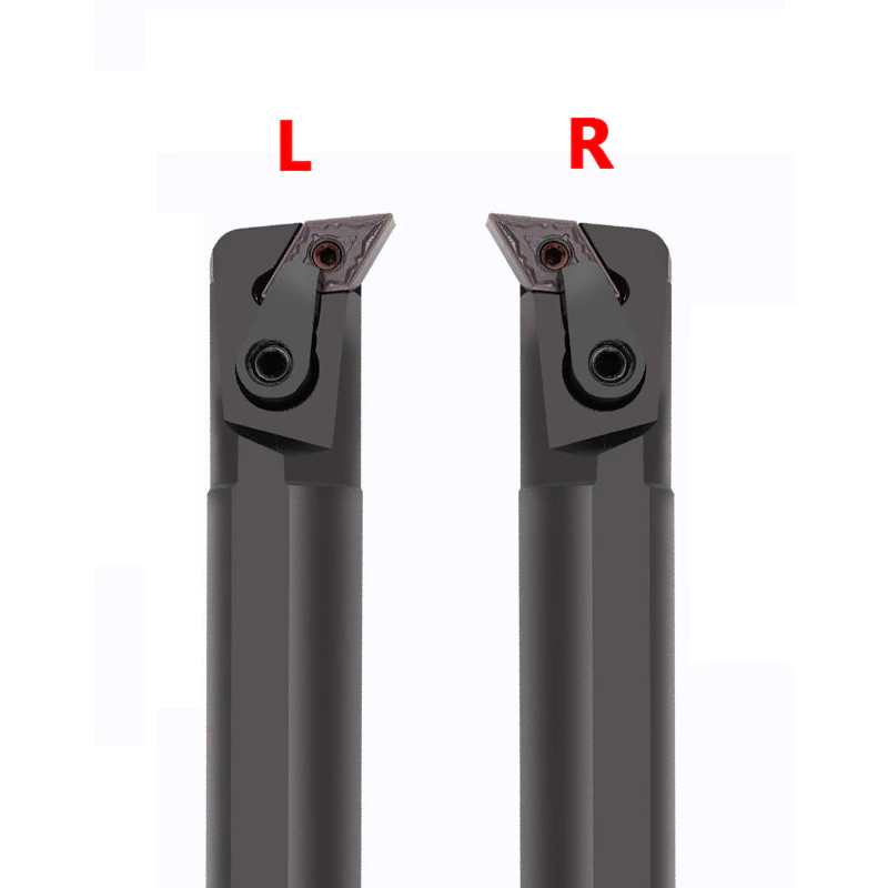 Cán dao tiện lỗ góc 95 độ lắp mảnh D15 (DNMG150404), Cán phi 20 (S20R-MDUNR15), phi 25 (S25S-MDUNR15).