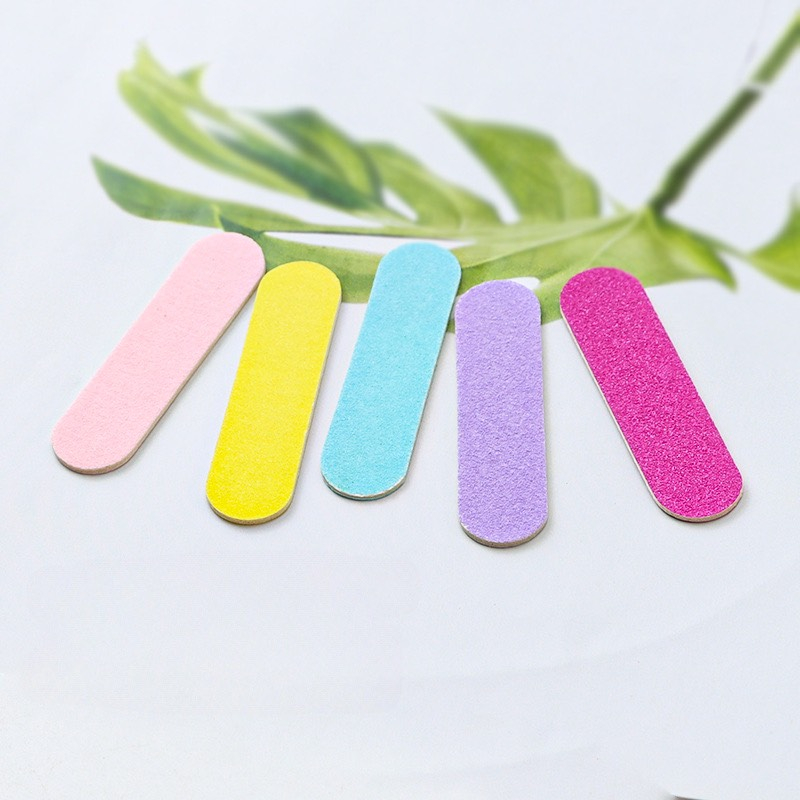 Dũa móng tay mini lốc 100 chiếc 2 mặt nhám, dũa nail box