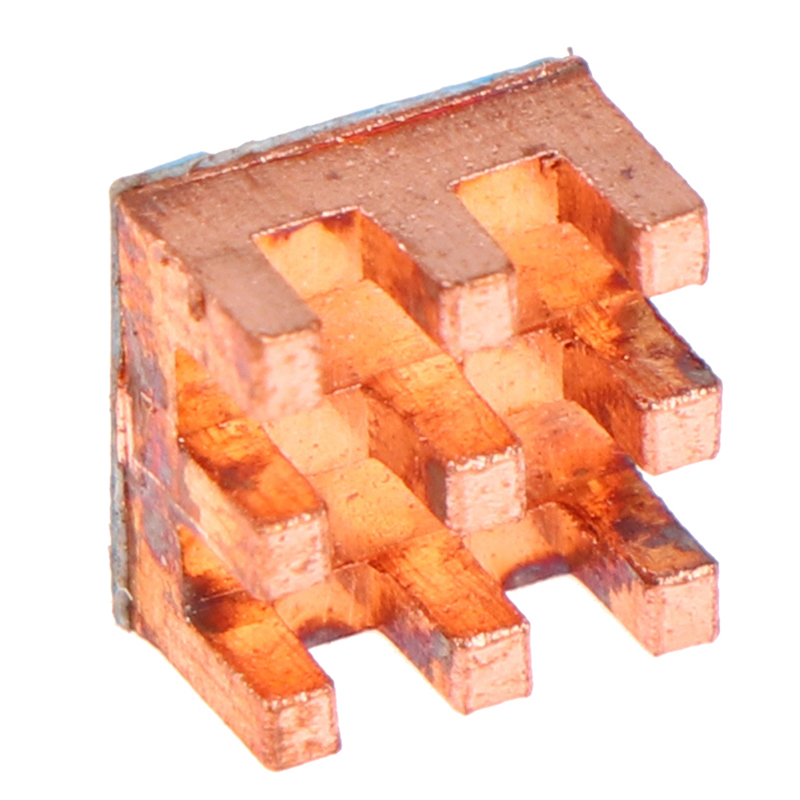 5Pcs Pure Copper Mini Heat Sink Memory RAM Adhesive Back Cooling For MOS IC Chipset Radiator Cooler Heatsink Guka. 