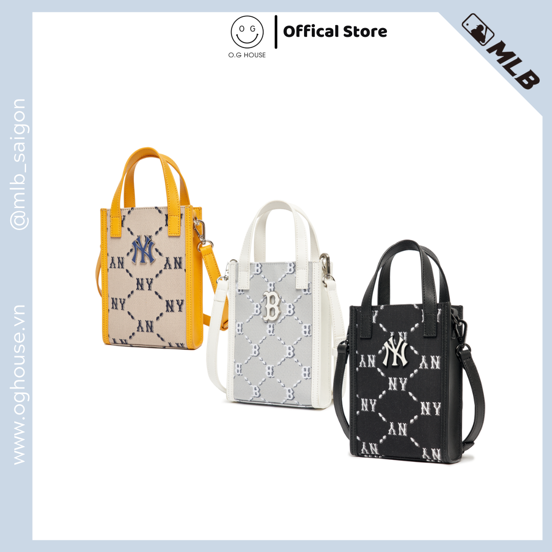 Túi MLB Monogram Jacquard Phone - chính hãng