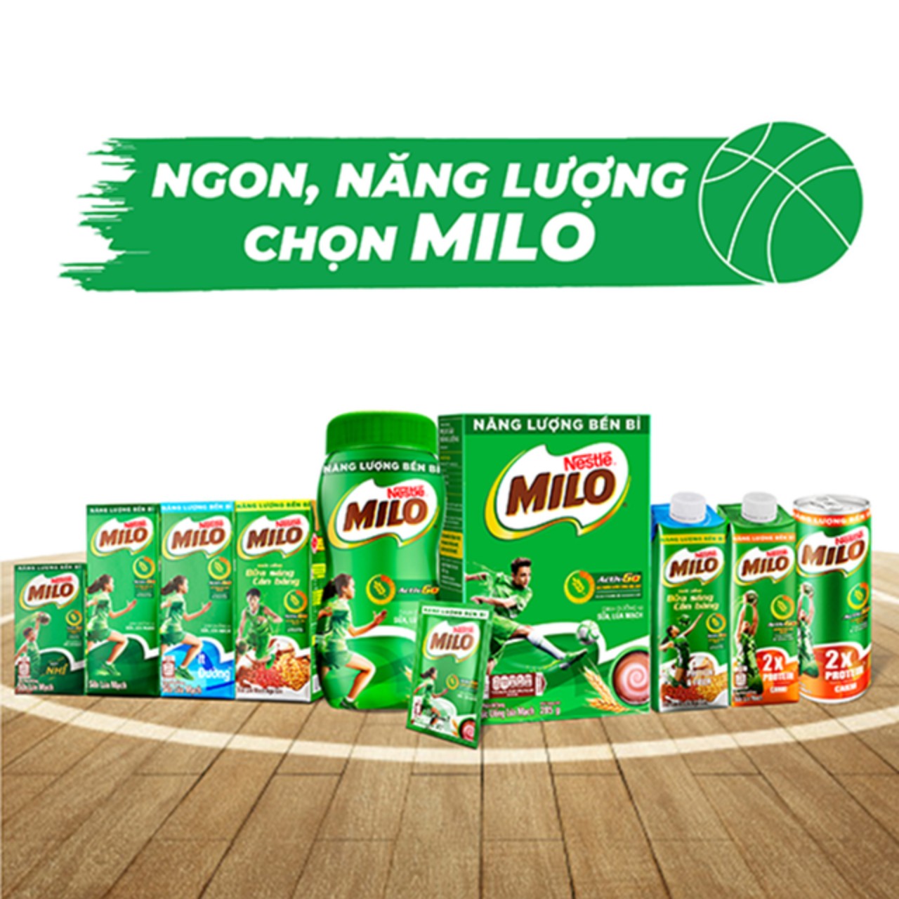 Sữa lúa mạch Nestlé Milo thùng 48 hộp x 180ml