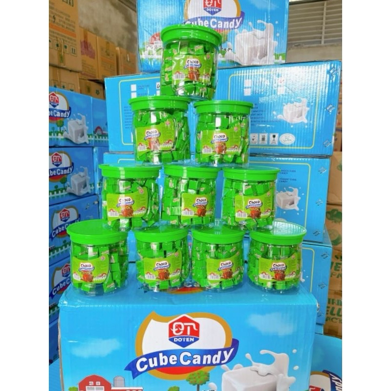 Kẹo choco cube hộp 100 viên
