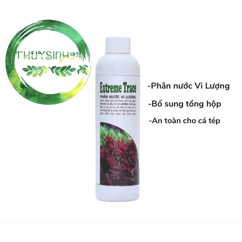 Phân nước Thuysinhaz Extreme Trace | phân nước cung cấp vi lượng tổng hợp dung dưỡng cho bể thuỷ sinh