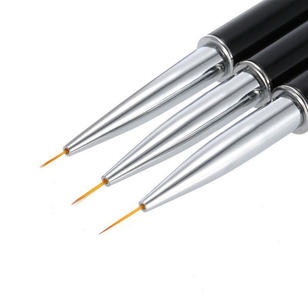[HCM]Cọ nét cán đá cao cấp 3 sizes (5mm; 9mm; 11mm) - Cọ vẽ nail chuyên dụng (có bán từng chiếc)