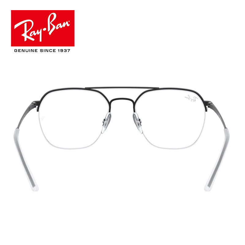 ray ban half frame spectacles