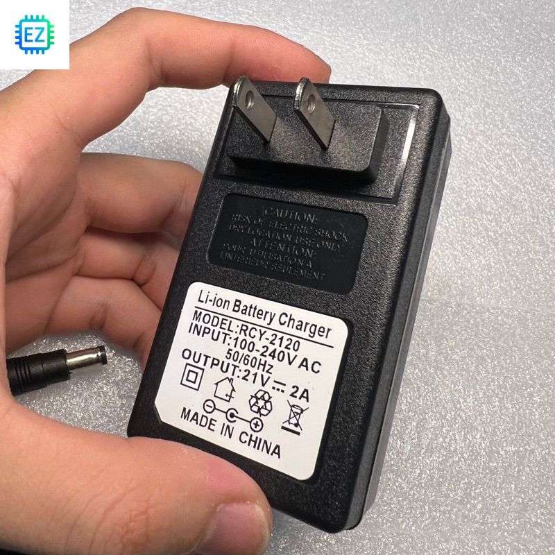 Bộ sạc pin 5S 21V 2A có đèn báo sạc