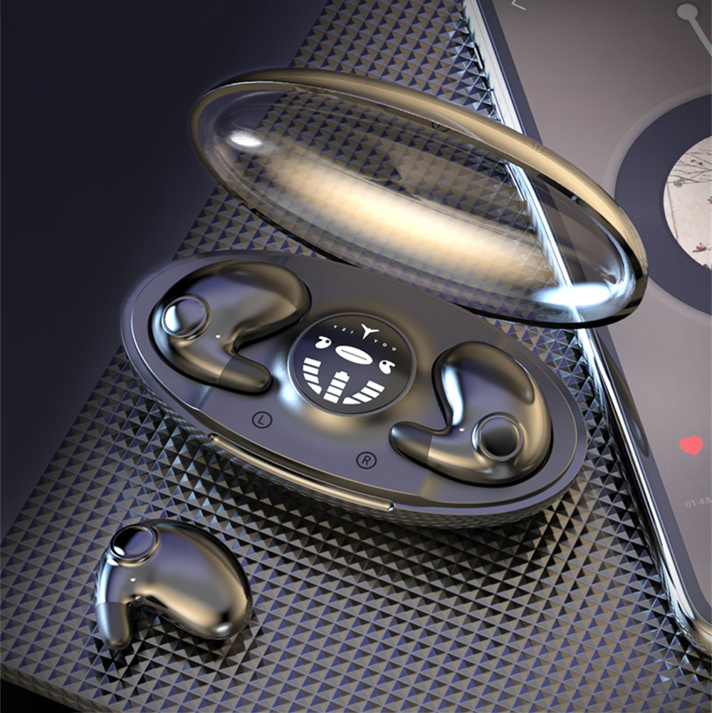 Essage MD538 Bluetooth Headset Wireless Ear Bone Conduction Not Ear Long Endurance Dual Stereo
