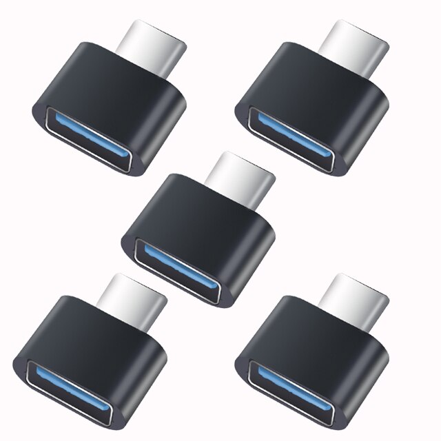 Universal type c to usb 2.0 otg adapter connector for mobile phone usb 2.0 usb c otg cable adapter for xiaomi huawei pc laptops