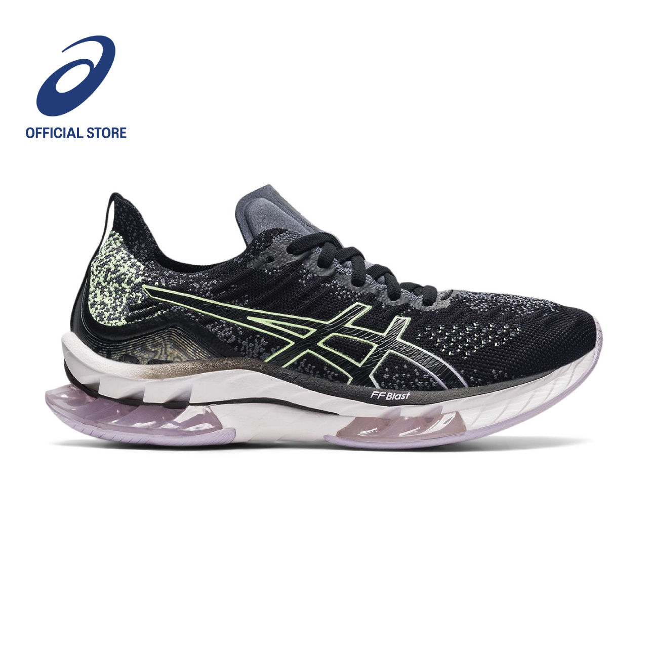 ASICS Women GEL-KINSEI BLAST Running Shoes in Black/Illuminate Yellow |  Lazada Singapore