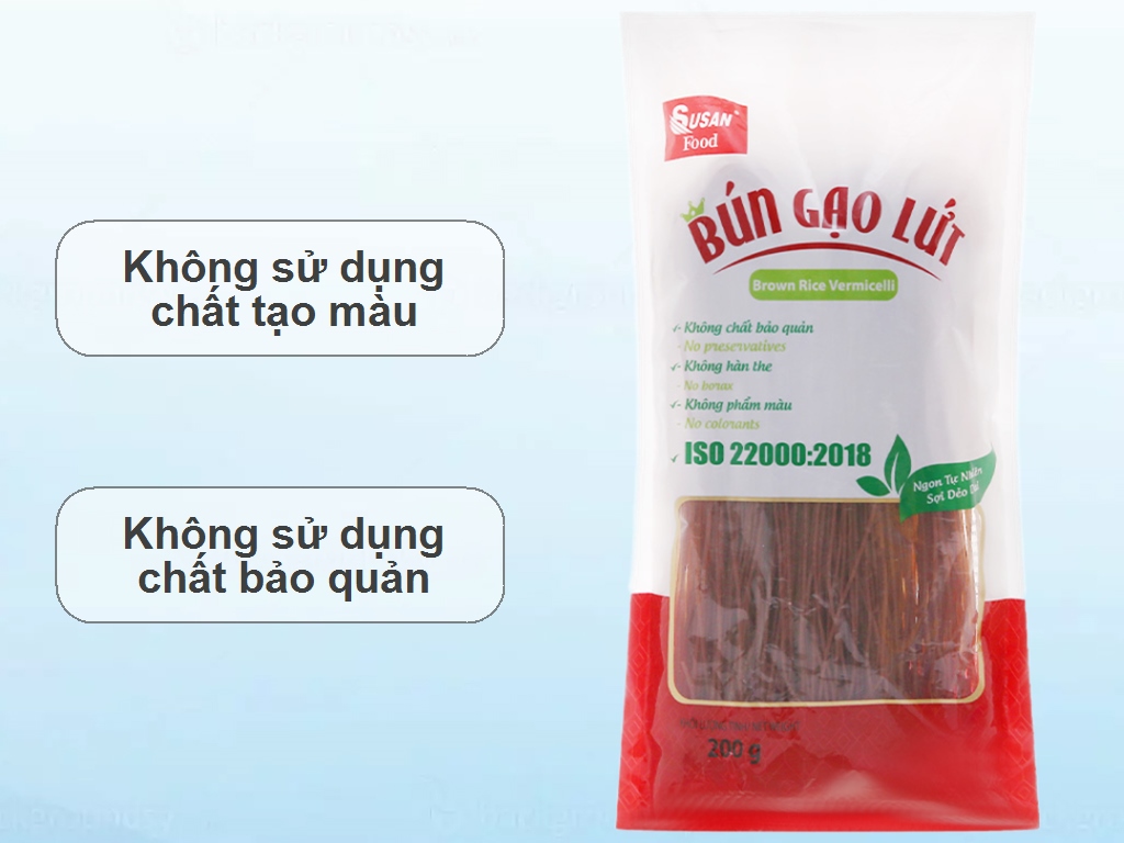 Bún gạo lứt Susan gói 200g-đồ ăn vặt