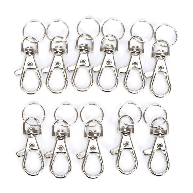 10PC%20Silver%20Swivel%20Trigger%20Clips%20Snap%20Lobster%20Clasp%20Hook%20Bag%20Key%20Ring%20Hooks%20Gift%20YAFENG%20-%20Image%204