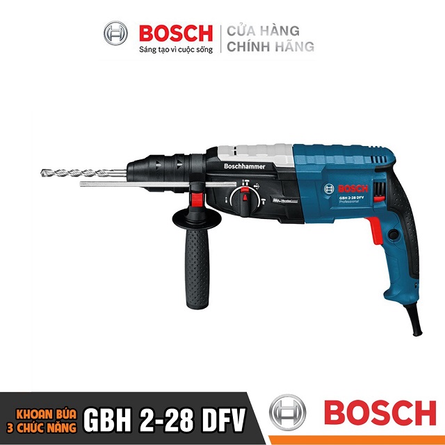 [Chính Hãng] Máy Khoan Búa Bosch GBH 2-28 DFV (28MM-820W)