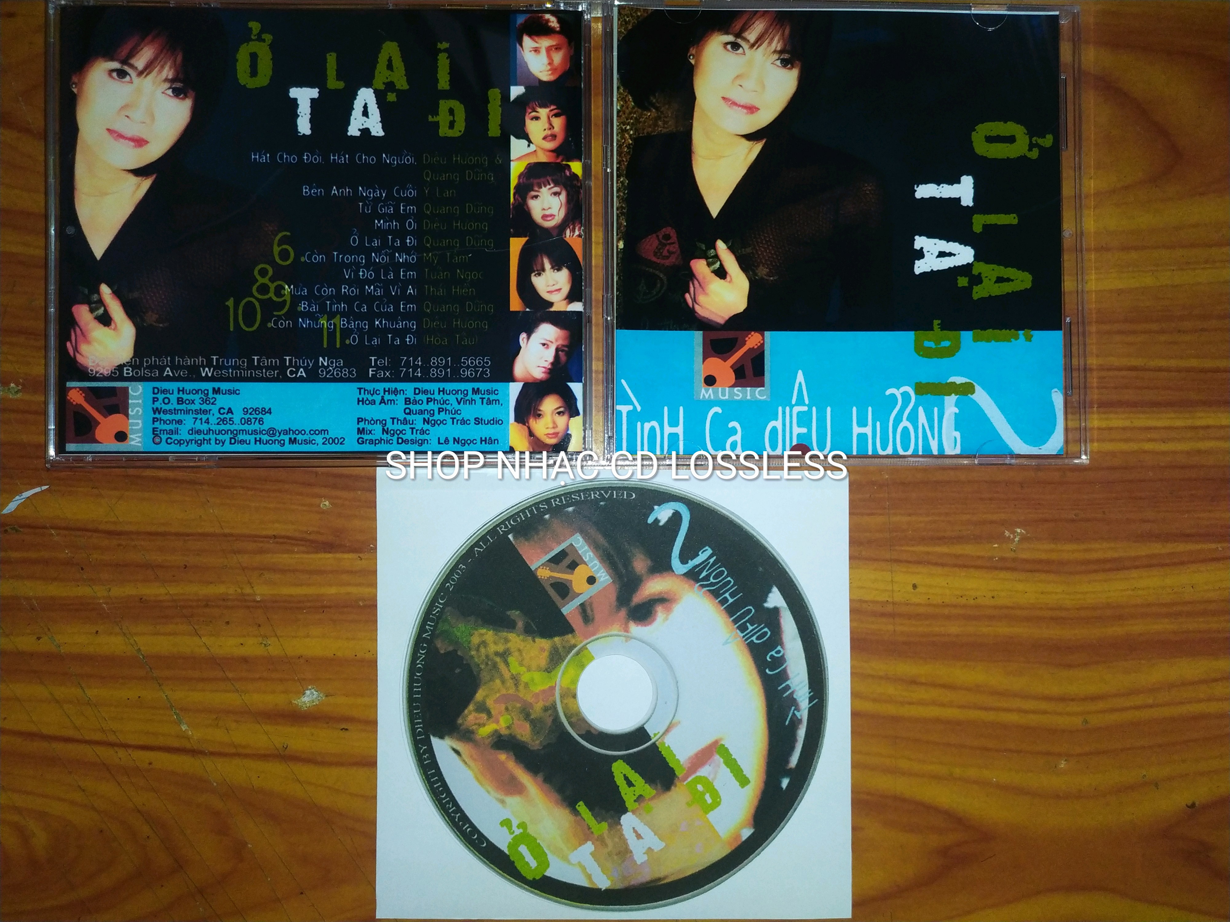 Bộ 07CD TÌNH CA DIỆU HƯƠNG