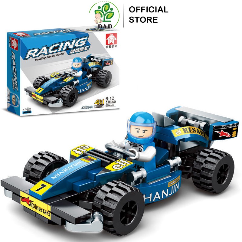 lego lắp ráp xe đua 92 chi tiết