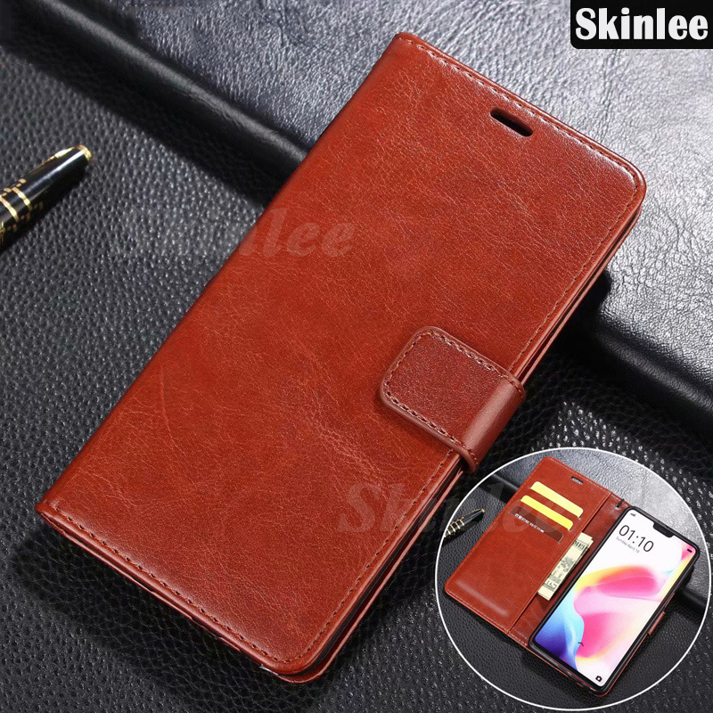Phone Case ZTE Axon 60 Lite Flip Back Cover Luxury Wallet Card Slot Stand PU Leather Flip Cover For ZTE Axon 60 Cover Cases.