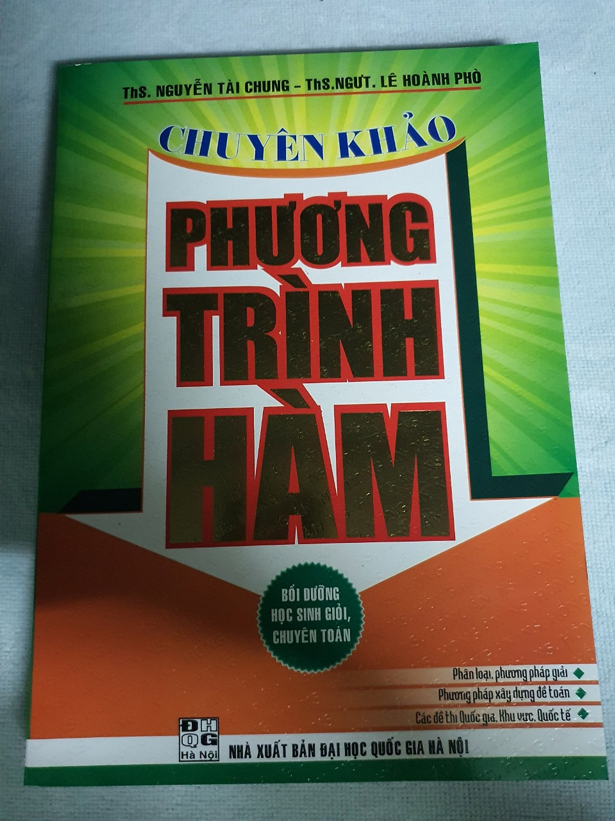 Sách - chuyên khảo phương trình hàm