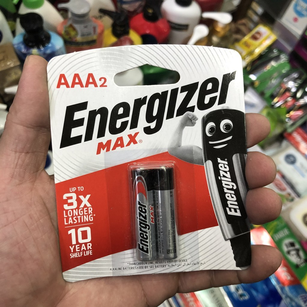 COMBO 2 VỈ PIN  AA + AAA ENERGIZER MAX ALKALINE [CHÍNH HÃNG]