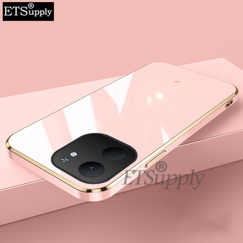 Phone case OPPO A5X Soft Transparent Plating Antioxidant Clear Back Cover OPPO A5X Case.