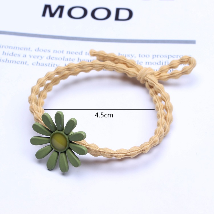 [SET 10] Dây cột tóc hoa cúc Hàn Quốc Mimoa