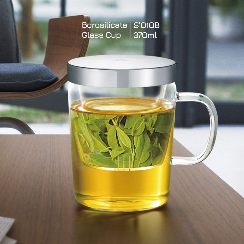 Ly lọc trà thủy tinh Samadoyo S010B 0.37L