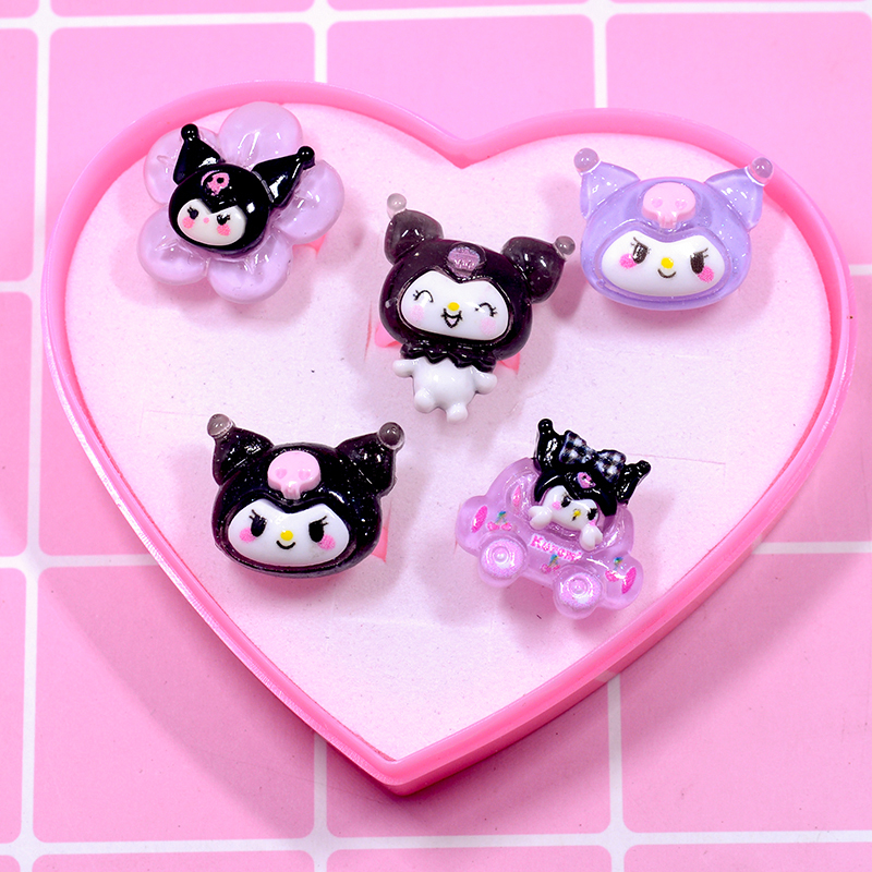 5/10pcs%20with%20Display%20box%20Cartoon%20Sanrio%20Anime%20Ring%20Adjustable%20Accessories%20Kawaii%20Hello%20Kitty%20Melodys%20Kuromi%20Friendship%20Girl%20Gift%20-%20Image%202