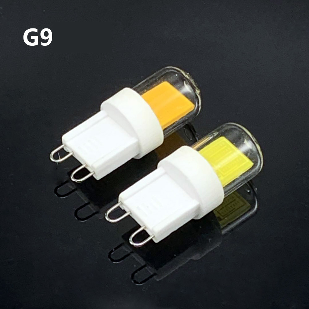 Dimmable mini 5w led cob bulb g4 g9 e12 e14 ac 220v light lamps