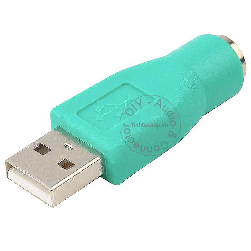 Đầu chuyển USB sang PS2 1 chiếc - PS2 cái sang USB đực