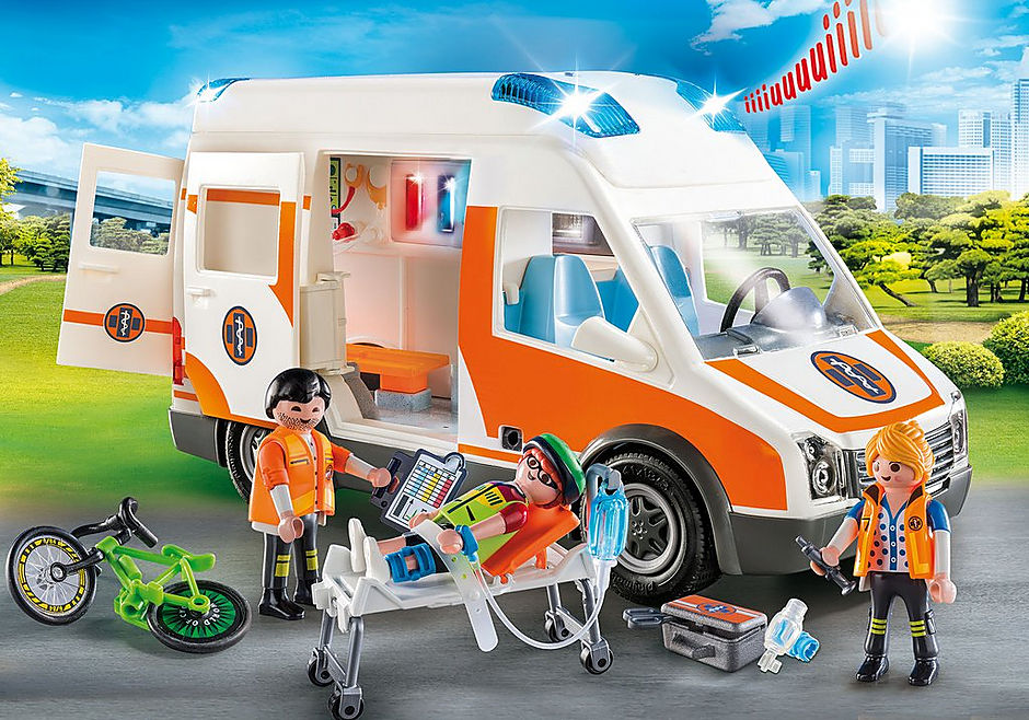 playmobil air ambulance