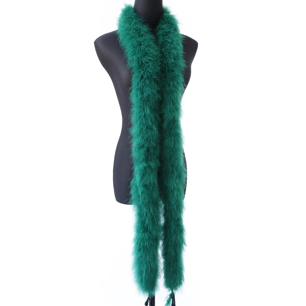18 Gram Turkey Marabou Feathers Boa Green Fluffy Feather Shawl Holiday  Party Wedding Dress Clothes Scarf 2 Meters plumage craft - AliExpress