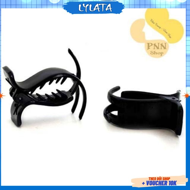 Kẹp tóc càng cua , cặp tóc càng cua đen nâu KT01