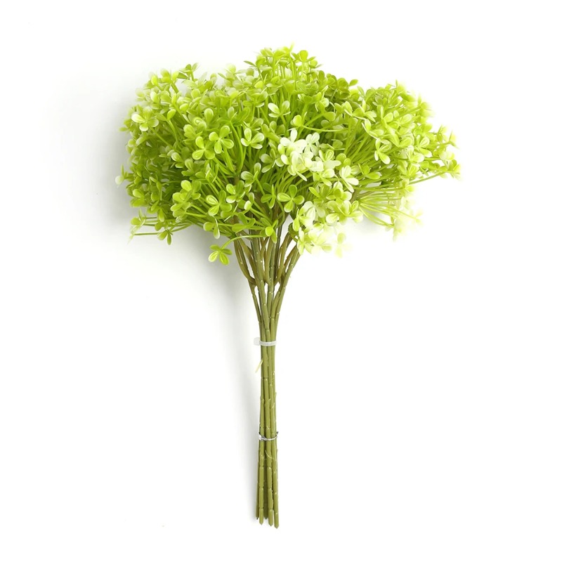 1Pc Artificial Plant Bouquet for Home Decor Fake Plant Garden Wedding Decoration Outdoor Flowers Arrangement Vase Accessory